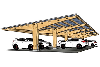 Carport-Twin